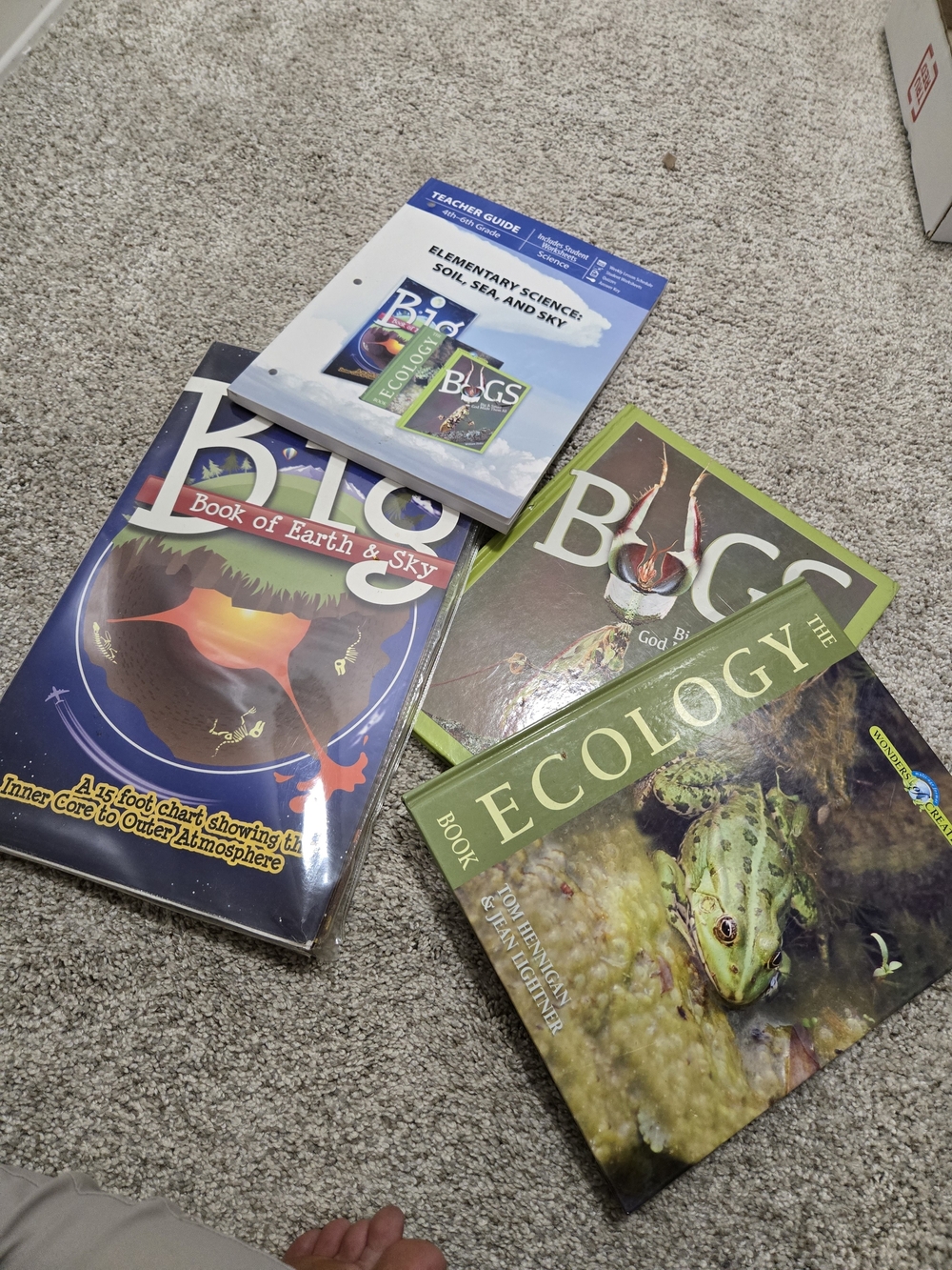 MasterBooks Elementary Science Complete Set.